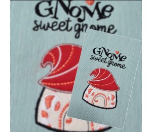 Stickserie - Weihnachtswichtel Satin Appli